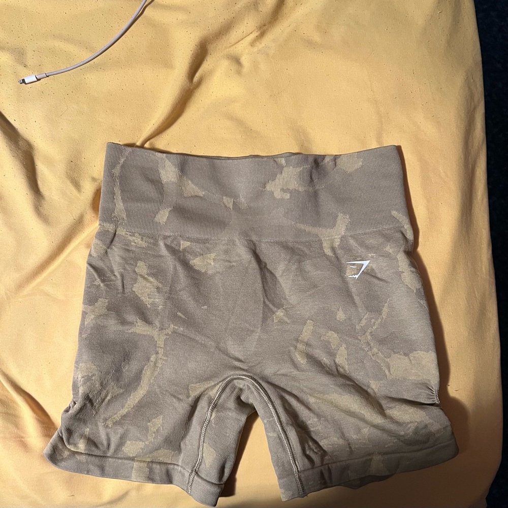 Gymshark Seamless Camo Shorts